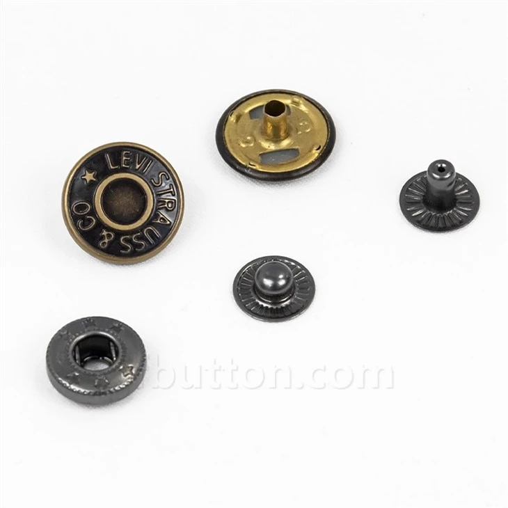 Brass Snaps For Leather