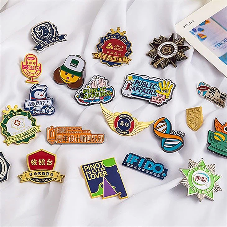 Military Pin Badges