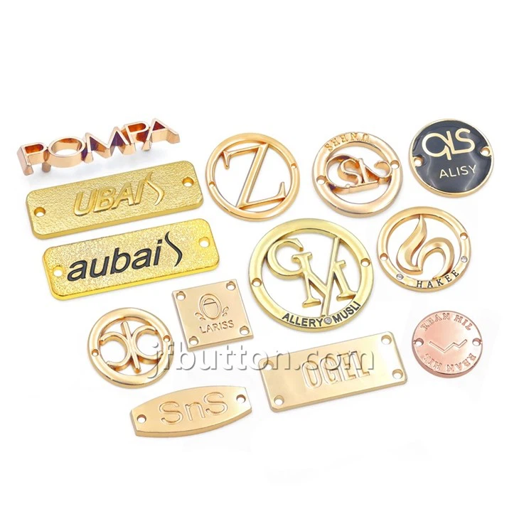 Metal Logo Plates For Handbags
