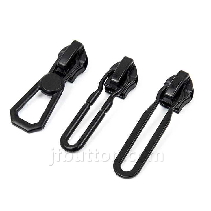 Black Metal Slider Of Zipper