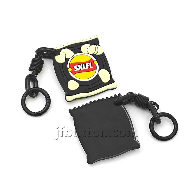 Custom 3D Silicone Keychains high quality