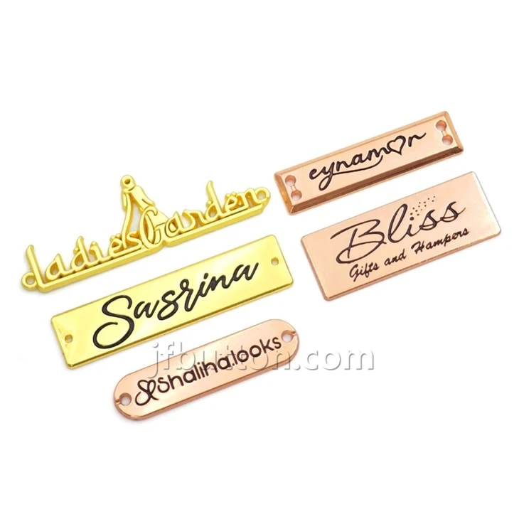 Metal Name Plates For Purses