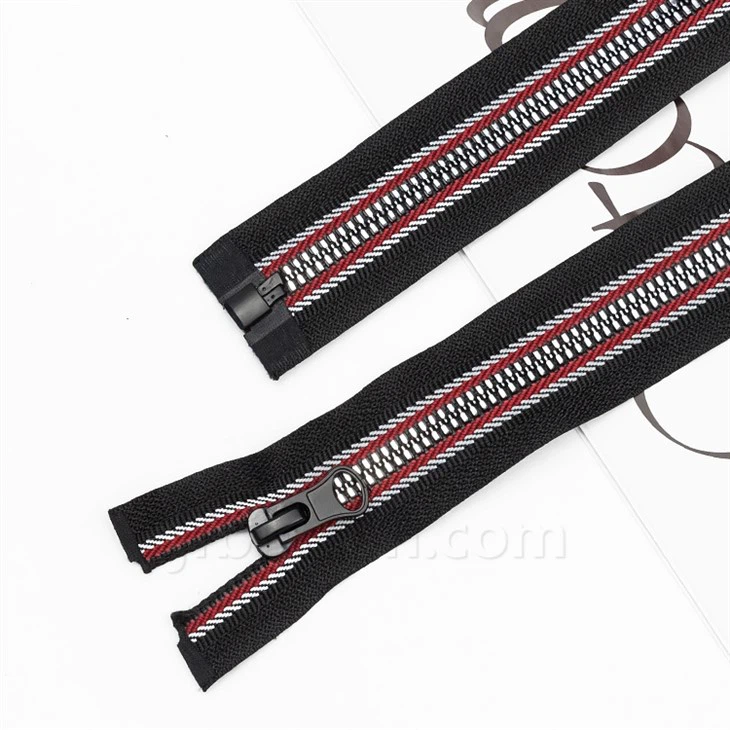 Molded Plastic Two-way Separate Zipper suppliers