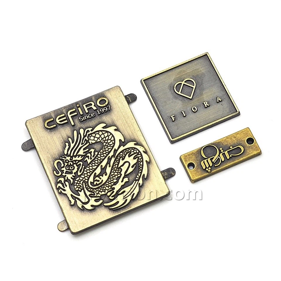 Handbag Metal Logo Plate