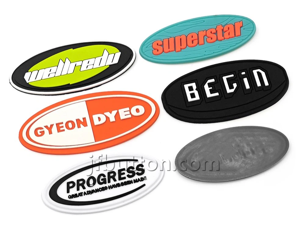 oval silicone label oval silicone label